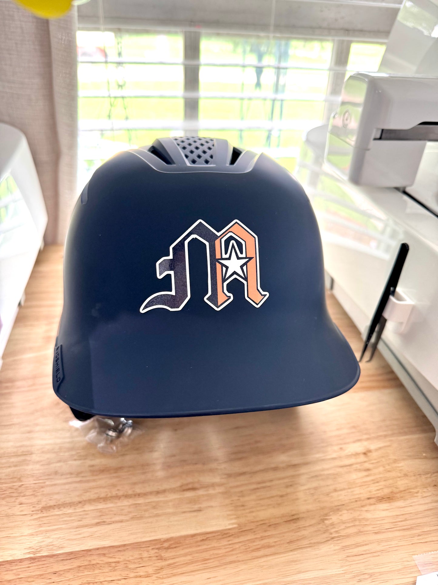 Montgomery American Helmet Stickers