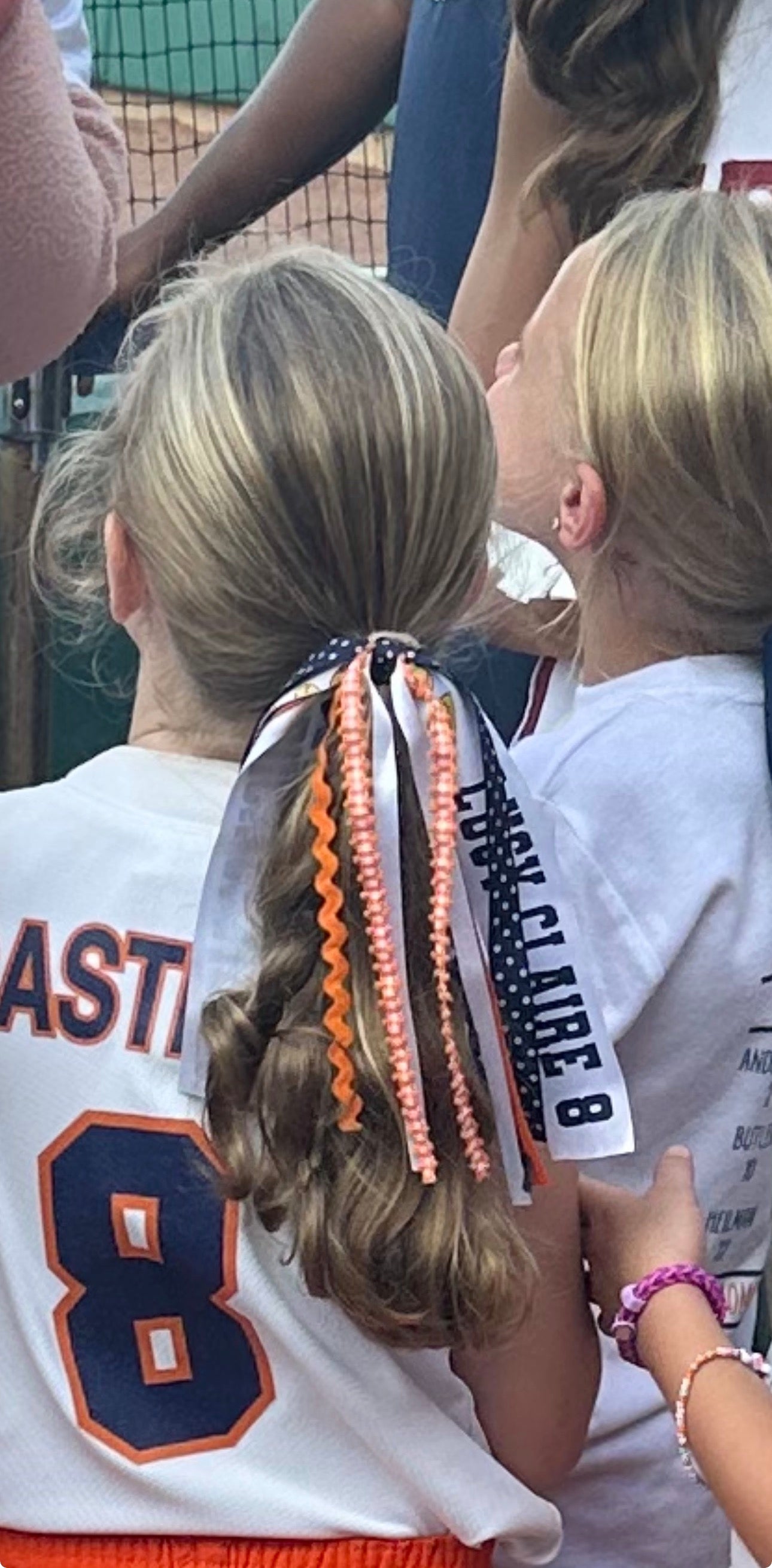 Softball Bows & Ribbons