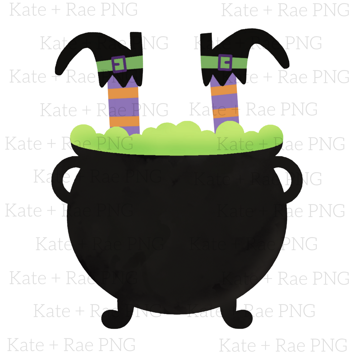 Witches Cauldron Halloween PNG