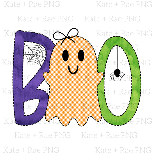 Girls Boo Halloween PNG