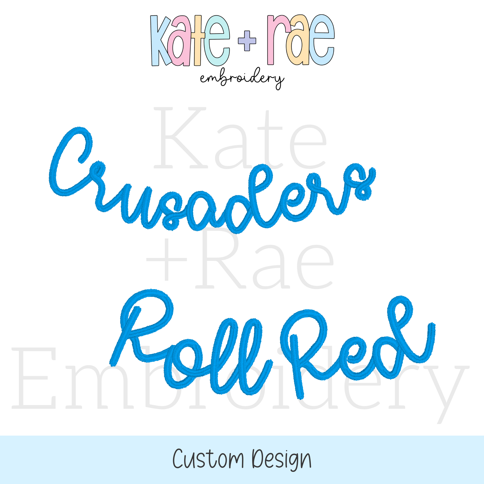 Curved Wording Custom Order – Kate + Rae Designs