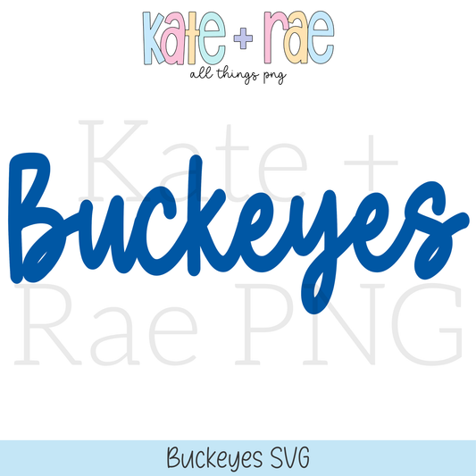 Buckeyes SVG - Custom Order