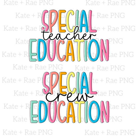 Special Education Teacher / Crew