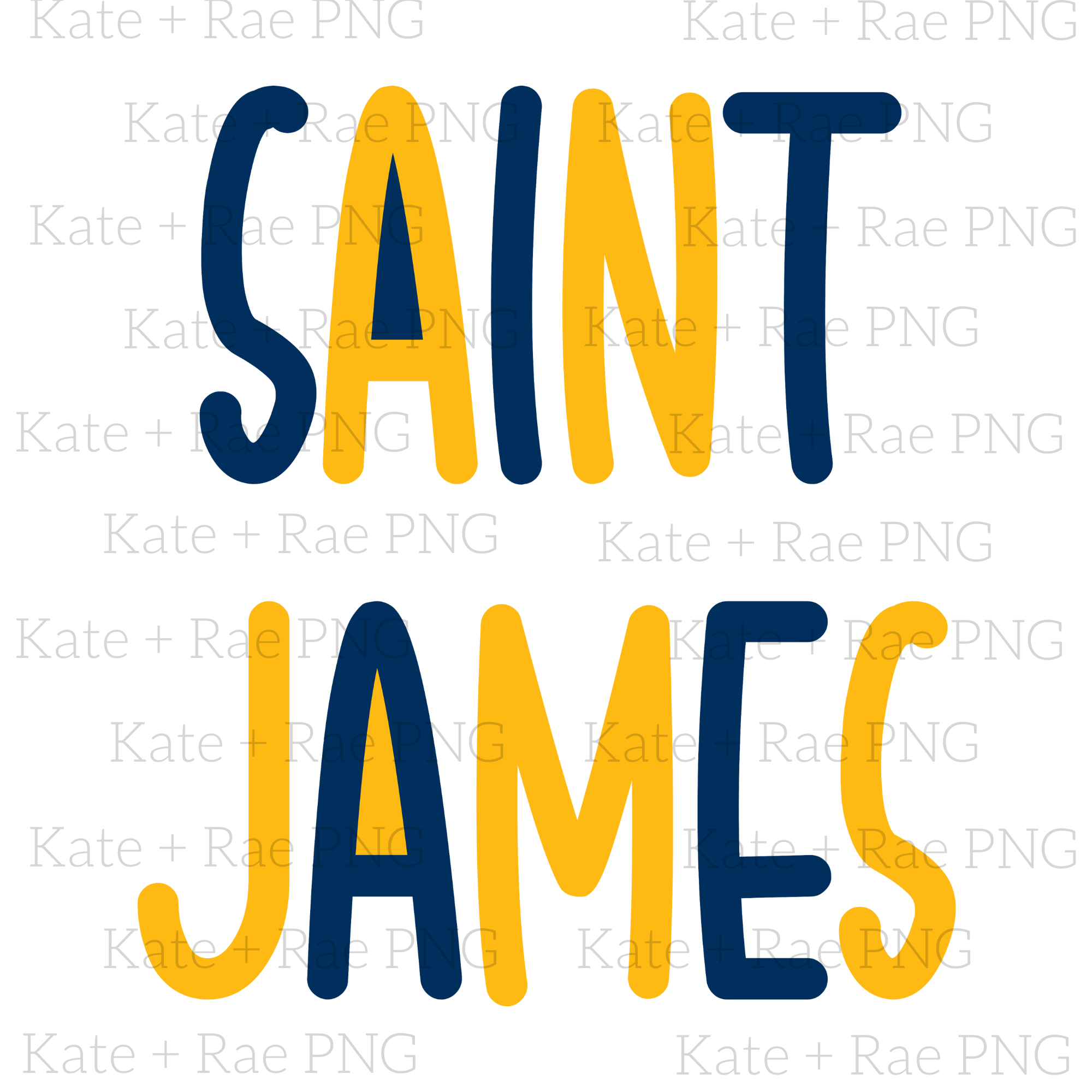 Saint James Trojans - Two Toned – Kate + Rae Designs