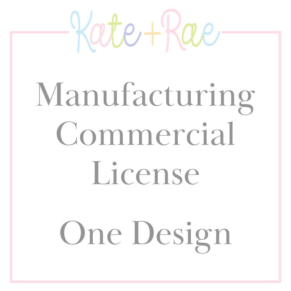 Manufacturing Commercial Embroidery Design License