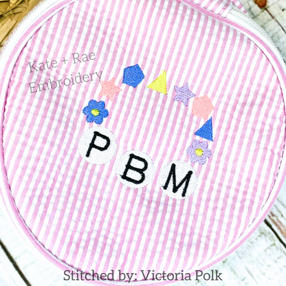 Friendship Embroidery Font