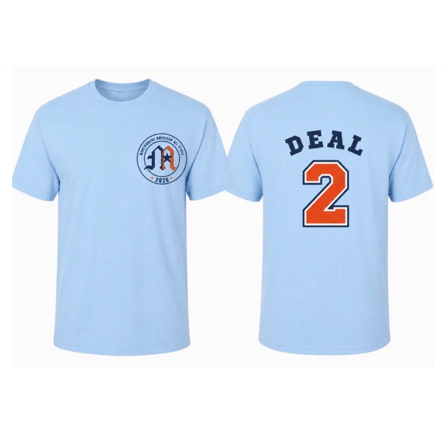 7U/8U Pre-Minors Light Blue Shirts