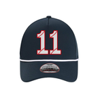 Baseball Number Embroidered Hats
